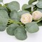 2pc Artificial Eucalyptus Garland – 6.1FT Faux Silk Eucalyptus Vines for Wedding Arch, Table Decor, Backdrop, and Home Decoration (Green)